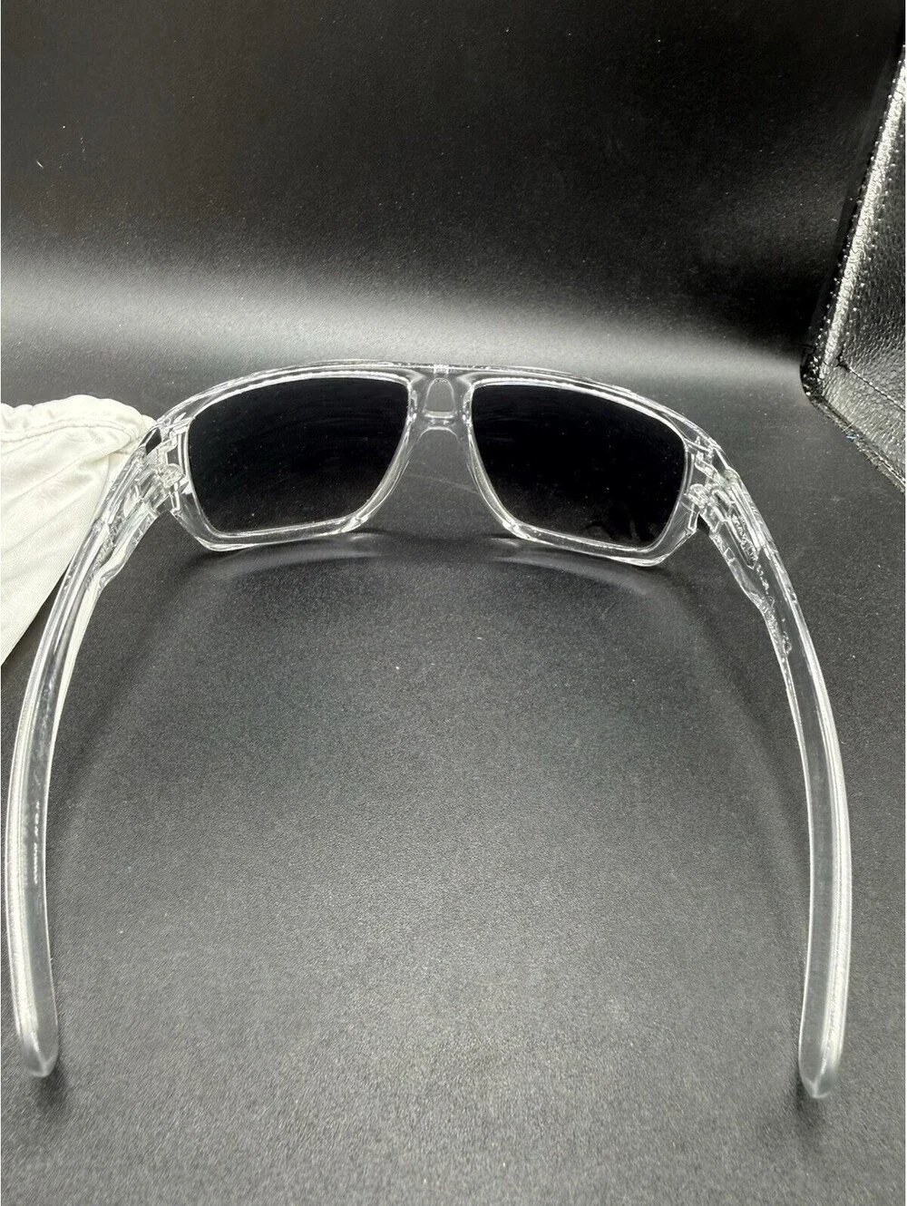 Oakley Dispatch Polished Clear/Chrome Iridium Lenses OO9090-05
